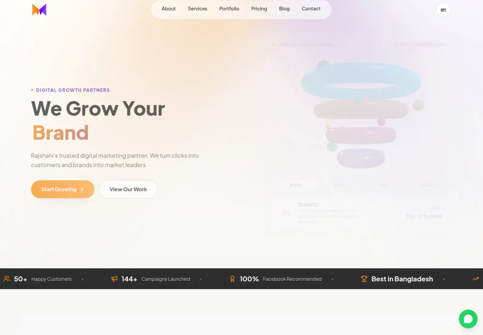 Marketivity website homepage